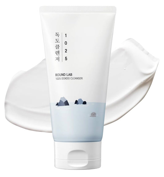 ROUND LAB 1025 DOKDO Foam Facial Cleanser (150 ml 5.07 fl.oz)