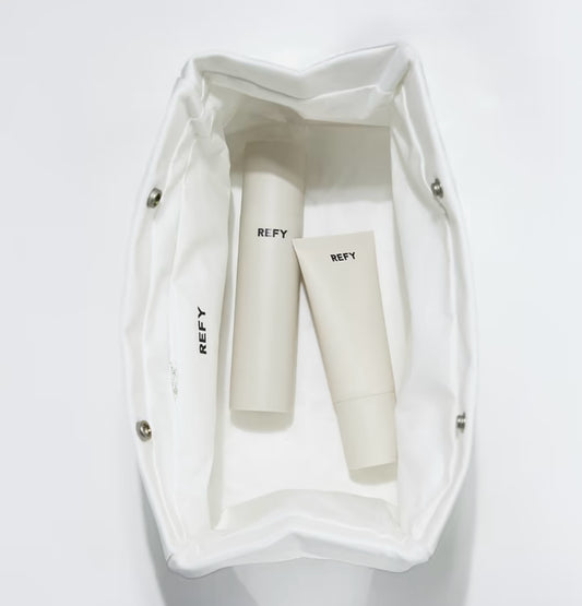 REFY SKIN COLLECTION
Your two step facial for cleansed, sculpted and hydrated skin.