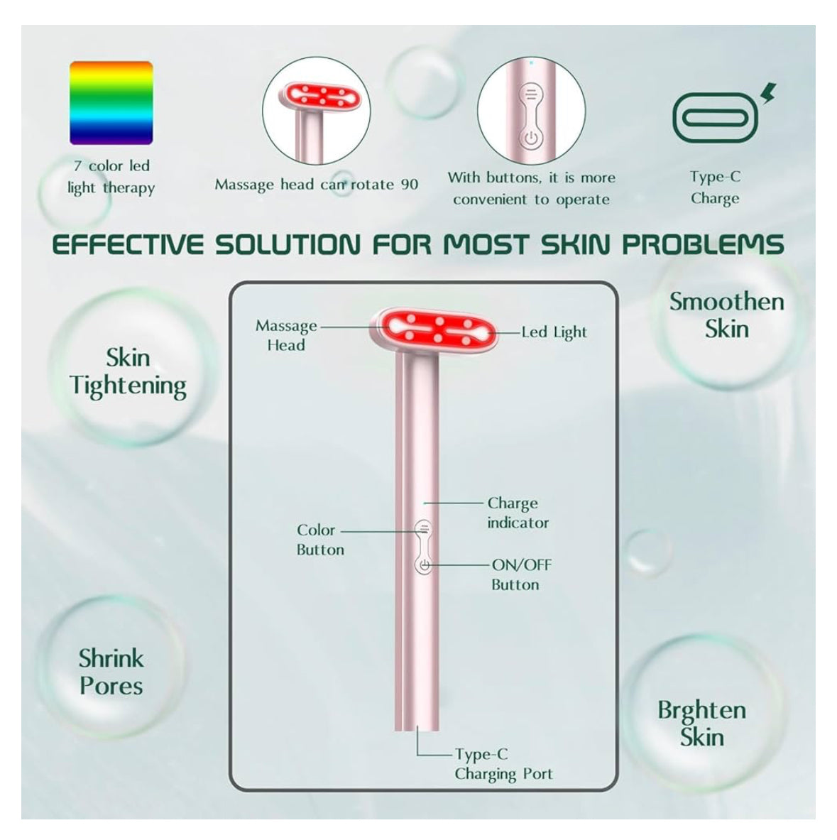 Beauty Light-Therapy Wand