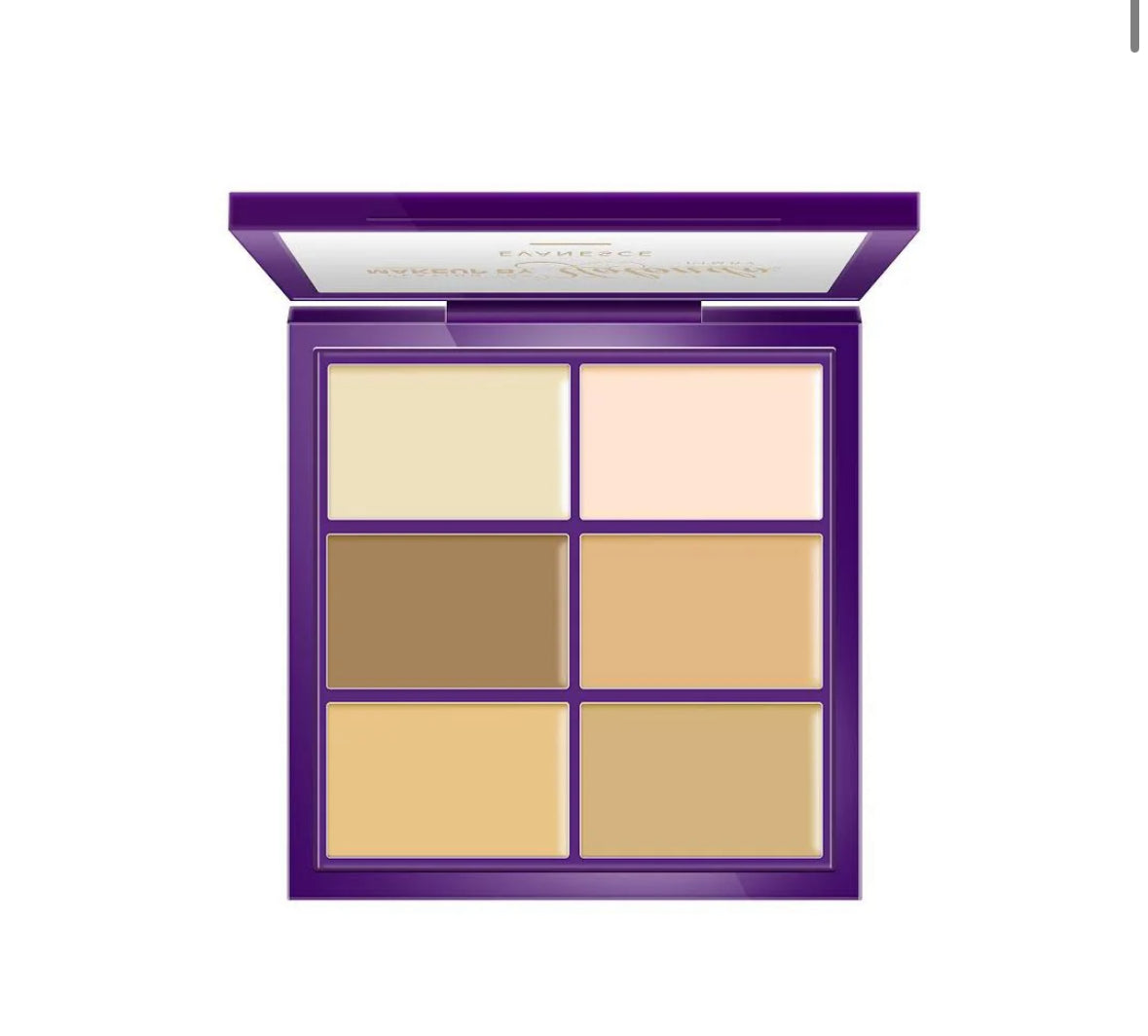 Makeup by yolondo- 6 shades concealer palette