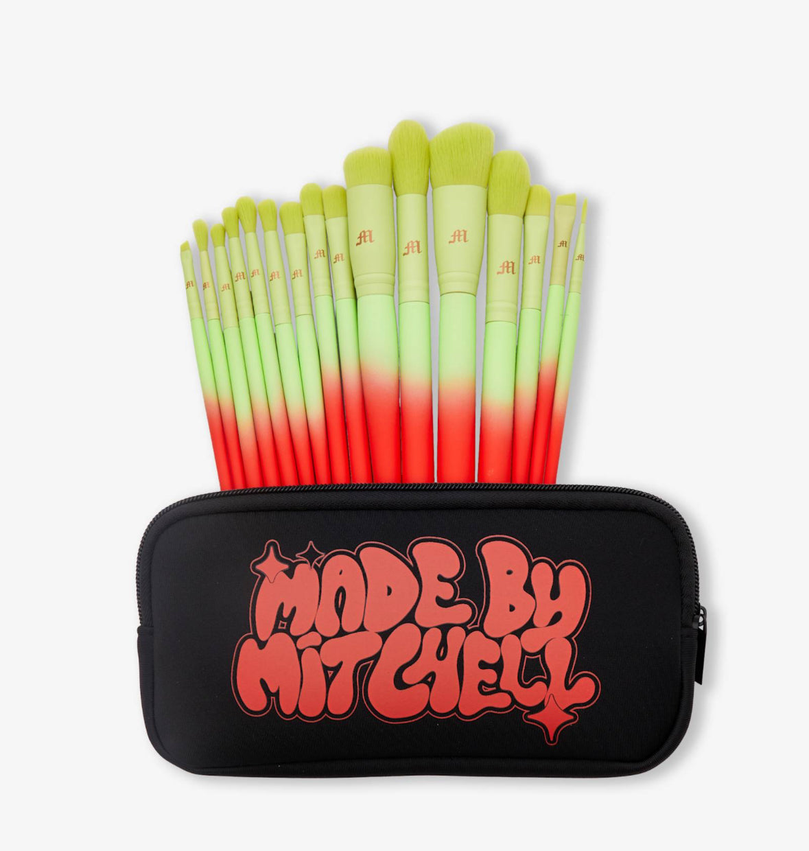 MADE BY MITCHELL
16 PIECE OMBRE BRUSH SET & POUCH