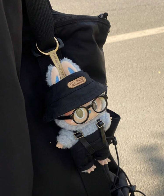 Labubu clothes set with glasses