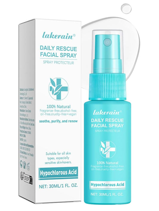 Getaria Hypochlorous Acid Spray for face, Daily Rescue Facial Spray, Toner Soothing and Purify, Facial Mist, Support Against Irritation, Calm Redness