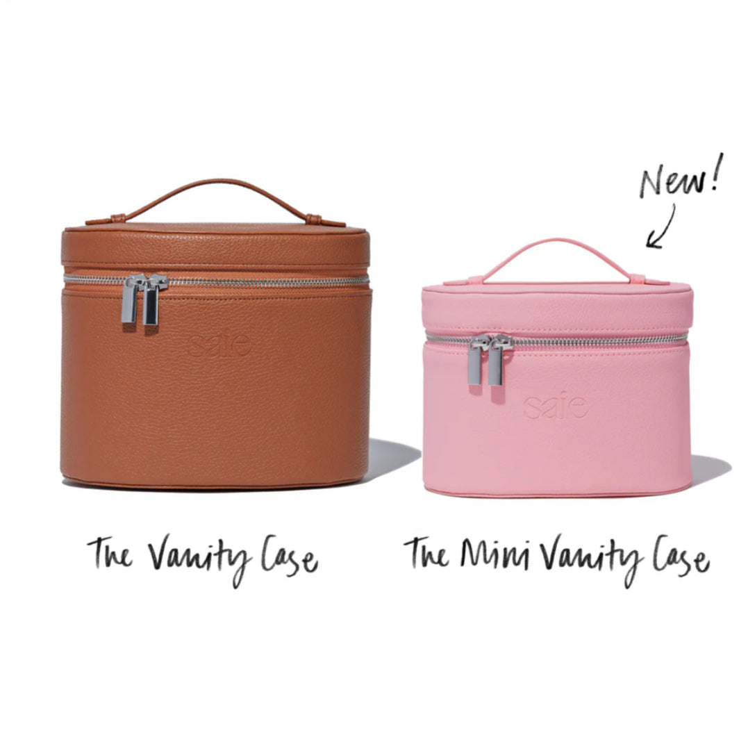SAIE MINI VANITY BAG LIGHT PINK