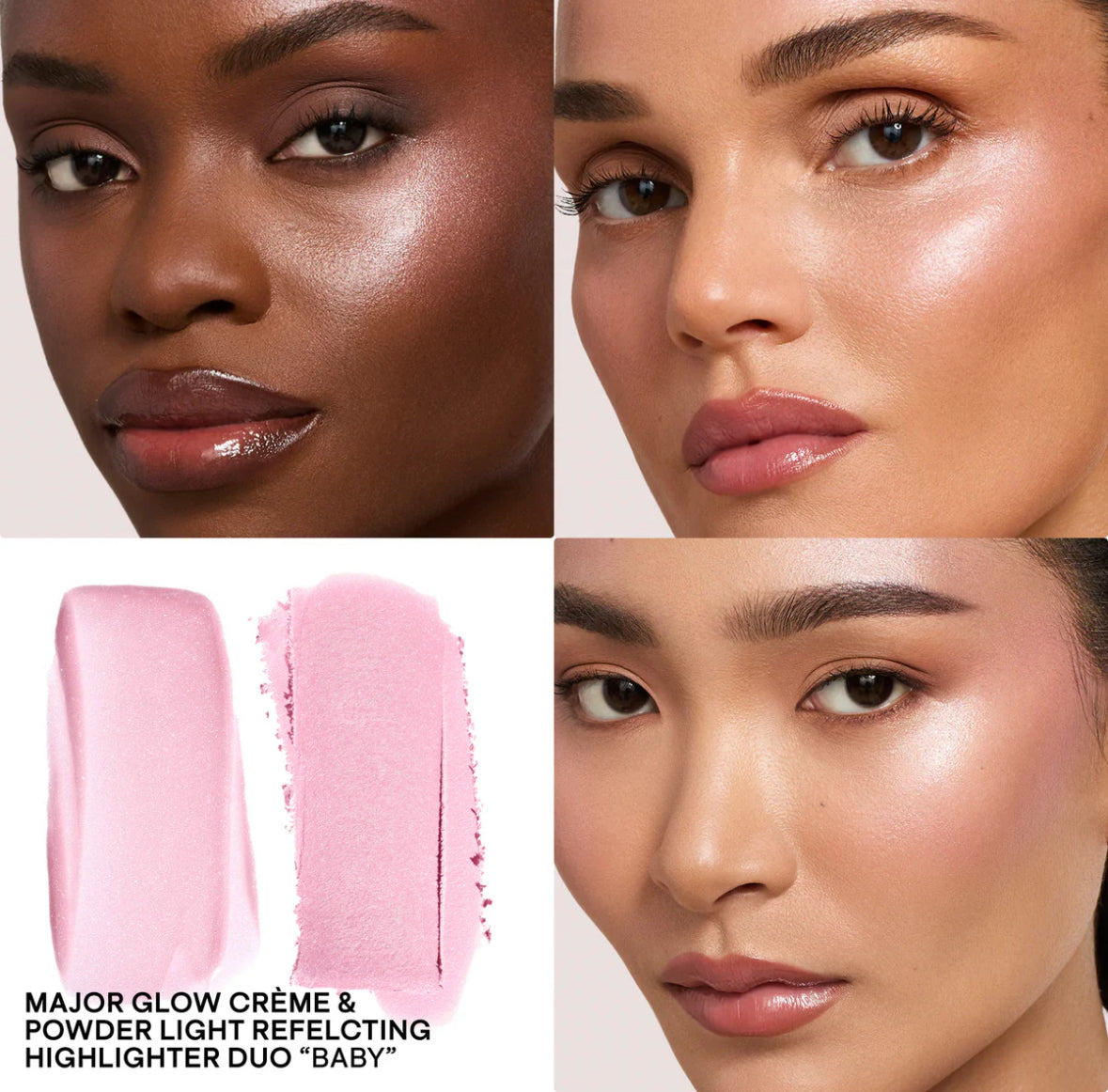 Patrick Ta Major Glow Crème & Powder Light Reflecting Translucent Highlighter Duo