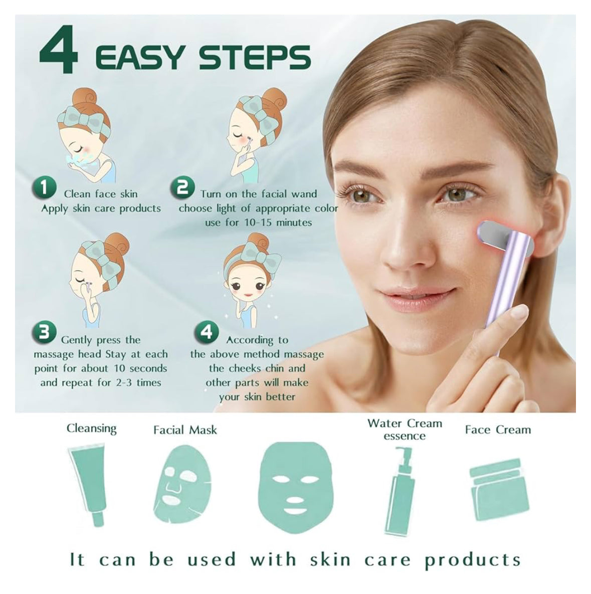 Beauty Light-Therapy Wand