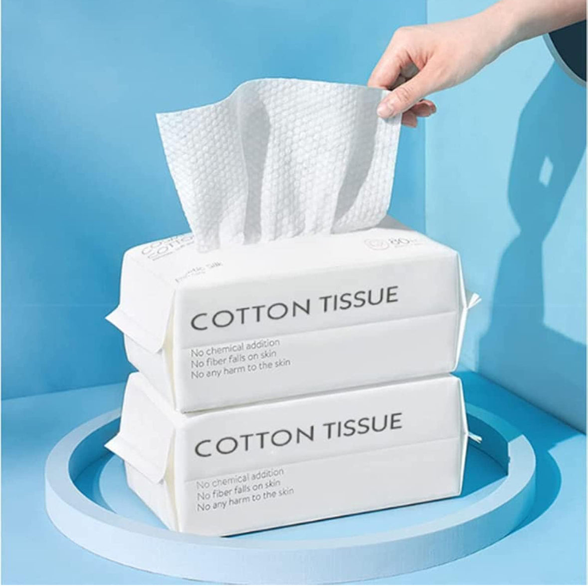 Cotton Facial Tissue