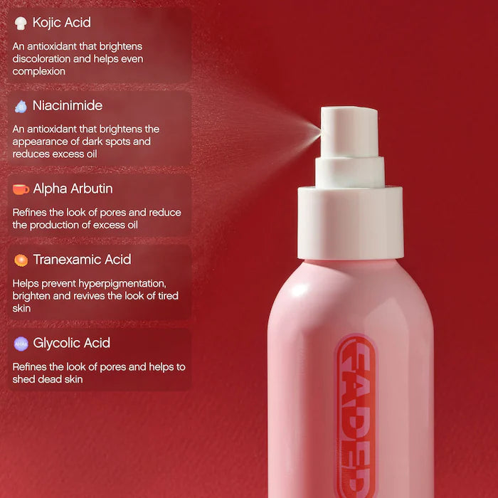 Topicals
Faded Brightening & Clearing Body Mist