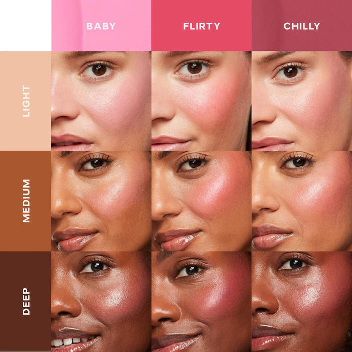 Saie
Mini Dew Blush Trio Set