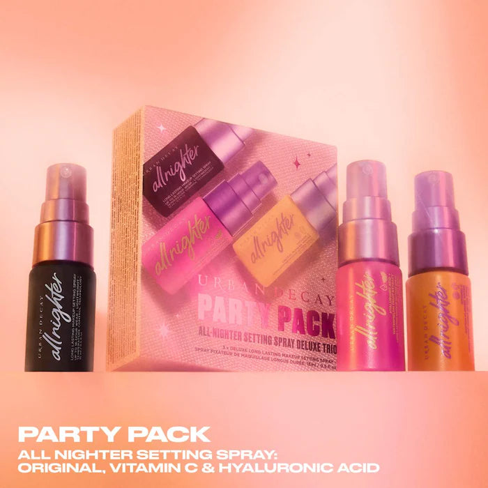 Urban Decay
Mini Party Pack All Nighter Setting Spray Trio - Holiday Makeup Set