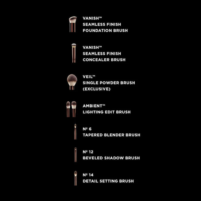 Hourglass
Vegan Face & Eye Travel Brush Set