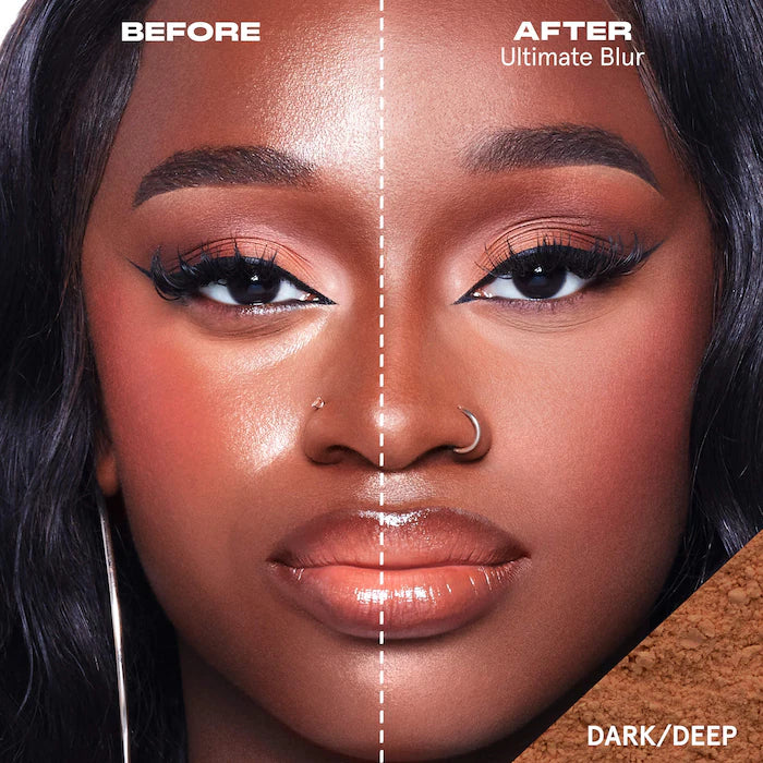 ONE/SIZE by Patrick Starrr 
Ultimate Blurring Setting Powder Blurred & Bright Travel Duo