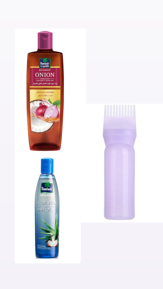 Viral Hair thickening oil set - مجموعة تكثيف وتطويل الشعر