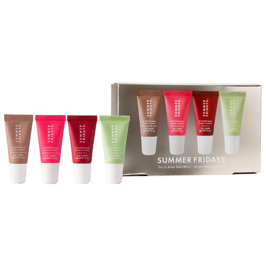 SUMMER FRIDAYS LIMITED EDITION MINI LIP BALM SET