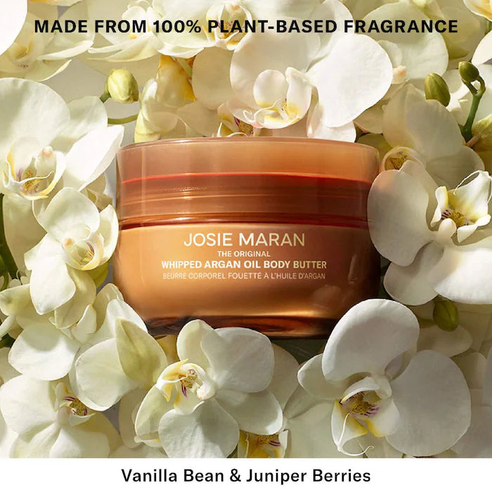 Josie Maran
Vanilla Vibezzz - Whipped Argan Oil Refillable Firming Body Butter Jar