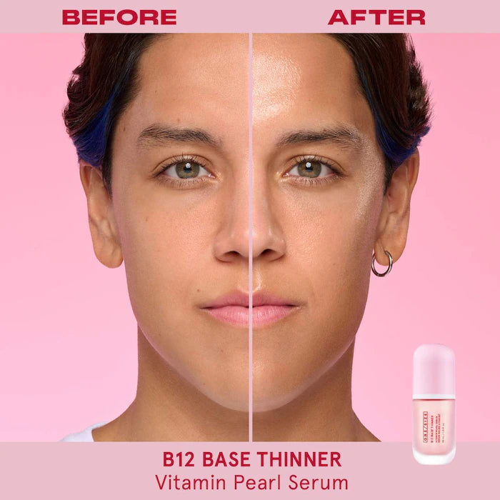 One size B12 Base Thinner Luminous Vitamin Pearl Boosting Serum