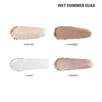 Kylie cosmetics wet shimmer quad