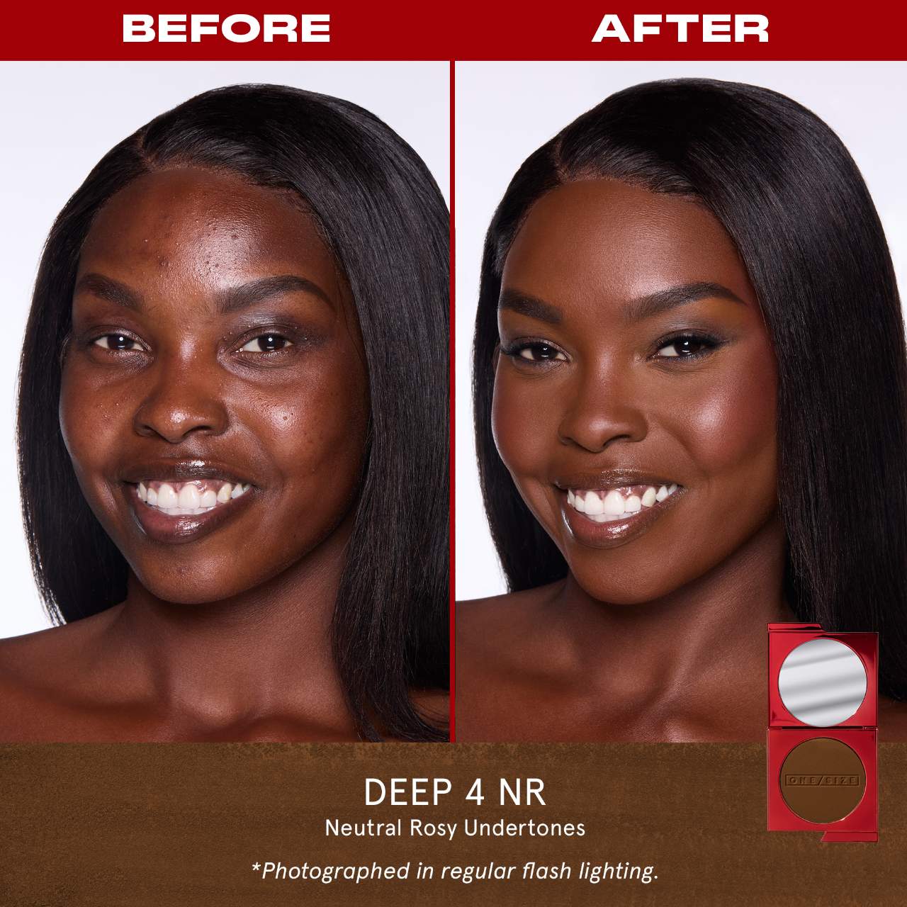 ONE/SIZE by Patrick Starrr 
Turn Up The Base Versatile Powder Foundation