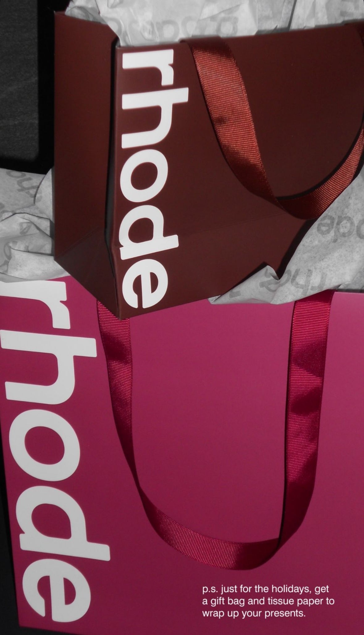 Rhode Gift Bag size ( small )