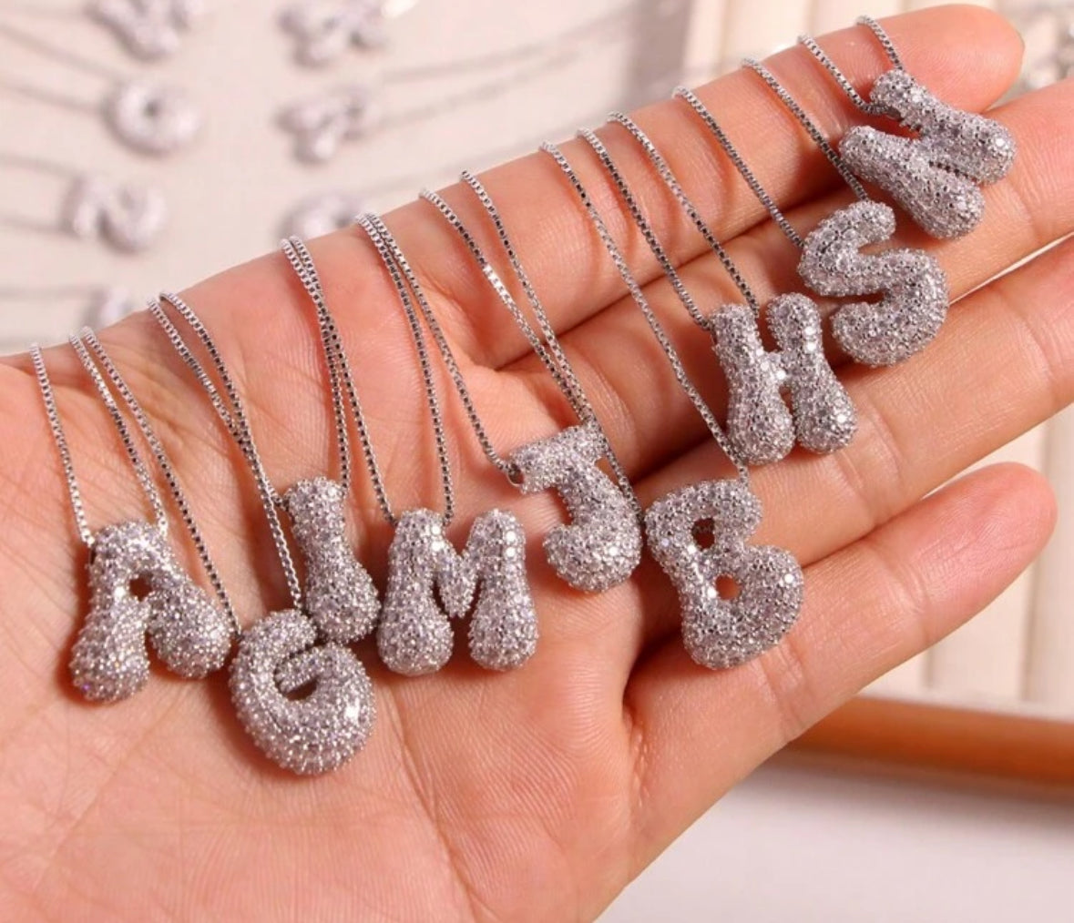 Letter Necklace/ Choker