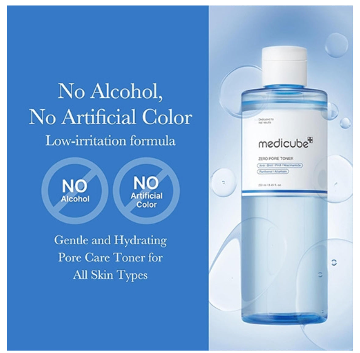 Medicube Zero Pore Toner 250ml