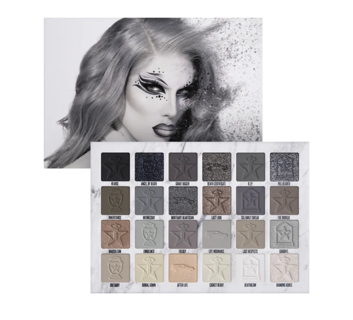 JEFFREE STAR - CREMATED ARTISTRY PALETTE