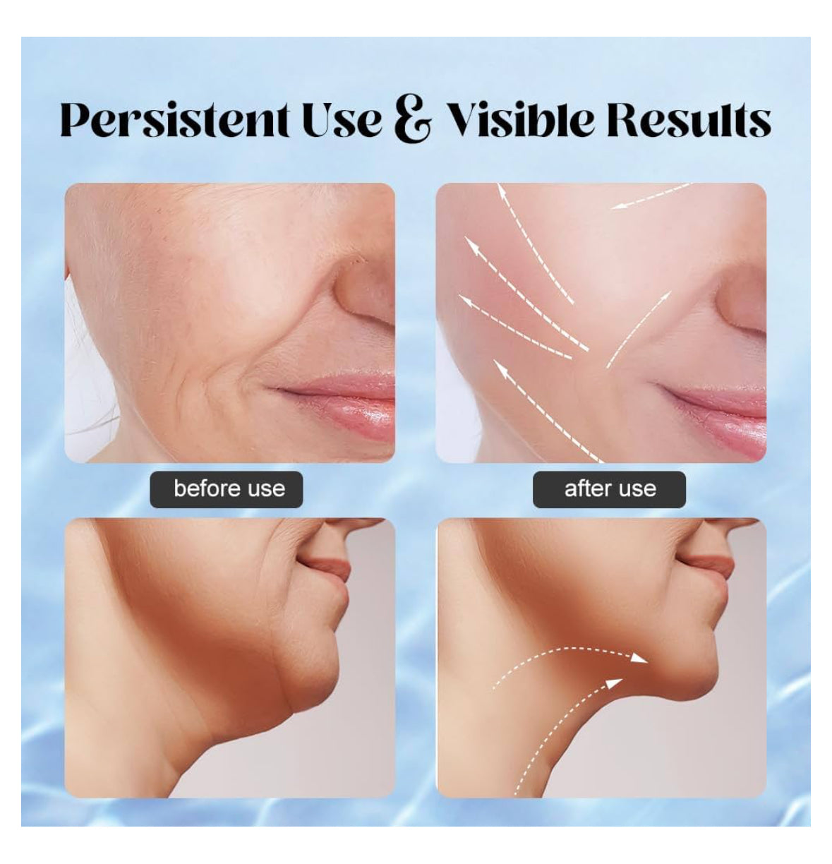 Neck & Face Massager Face Sculpting Tool & light therapy