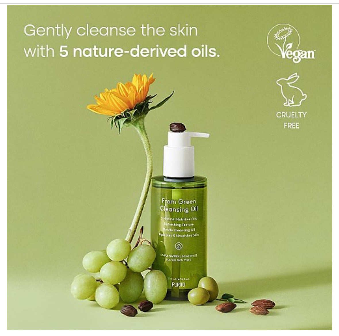 [Purito Seoul] From Green Cleansing Oil 200ml