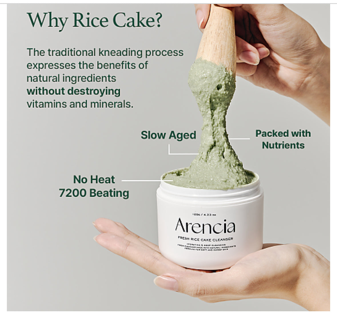 [ARENCIA] Fresh Green Cleanser 120g