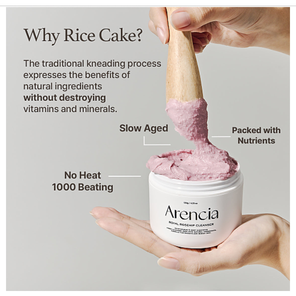 [ARENCIA] Fresh Royal Rosehip Cleanser 120g