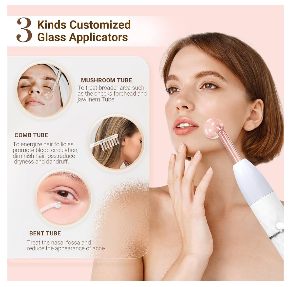 Cordless High Frequency Facial Wand