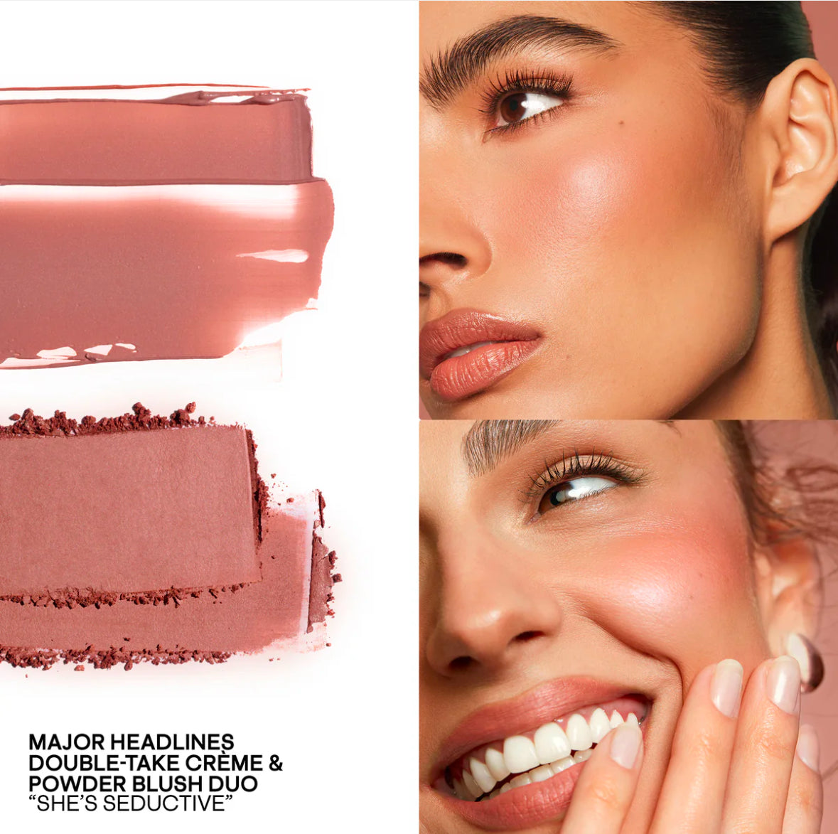 PATRICK TA Major Headlines Double-Take Crème & Powder Blush Duo