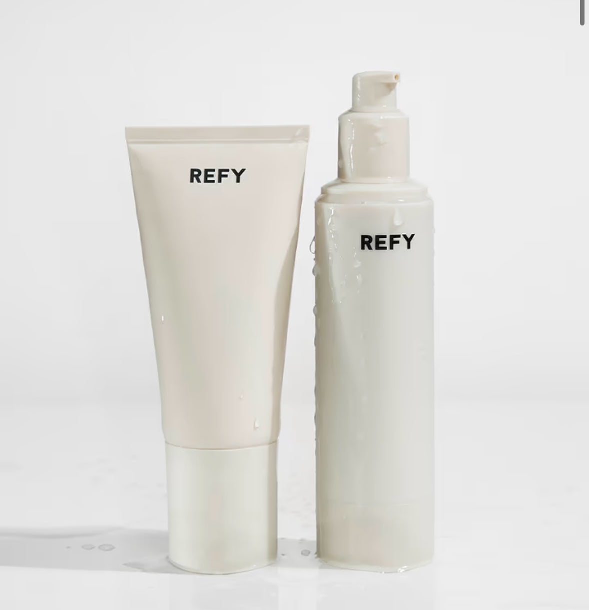 REFY SKIN COLLECTION
Your two step facial for cleansed, sculpted and hydrated skin.