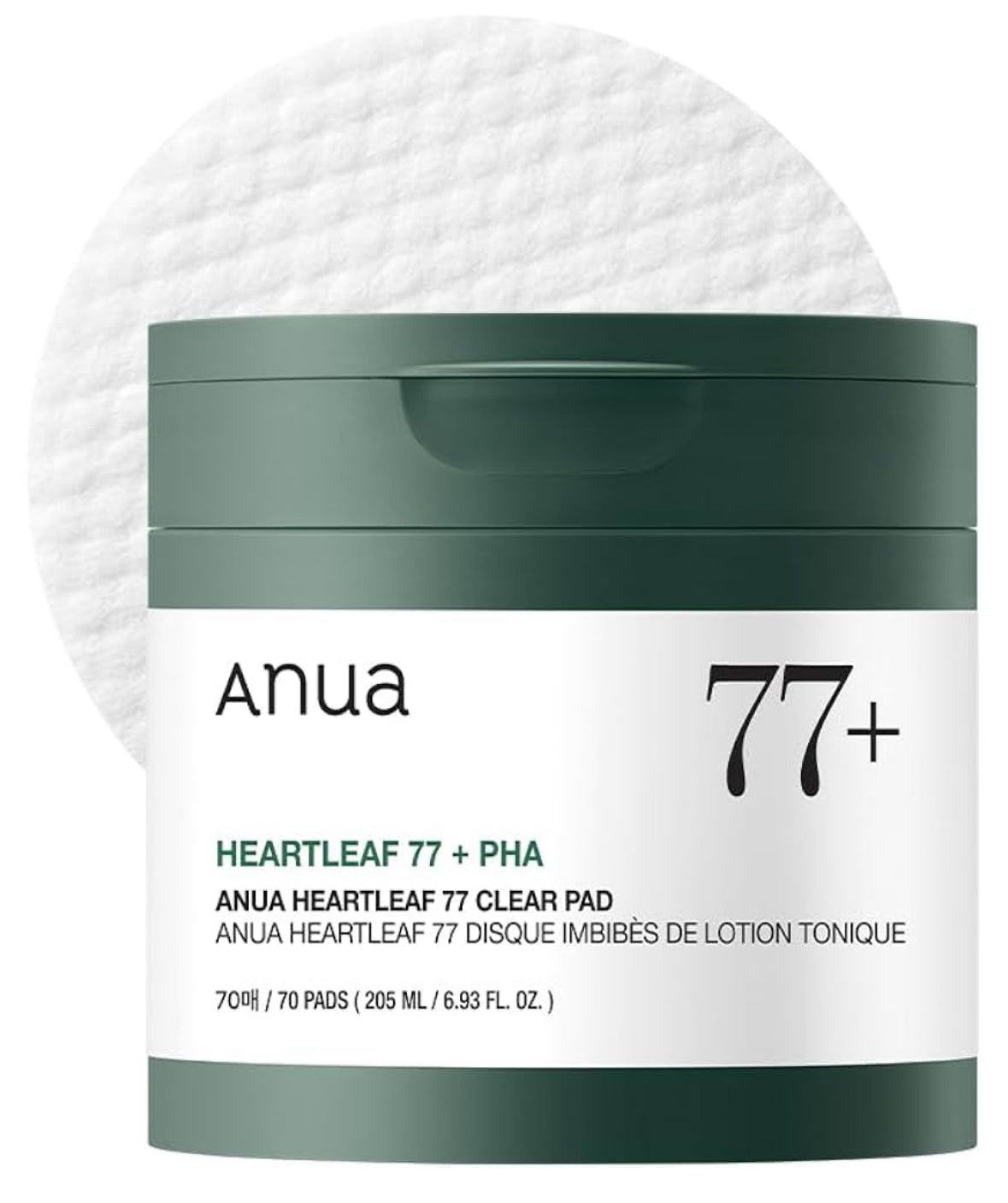 Anua Heartleaf 77% Clear Pad 70 Pieces
