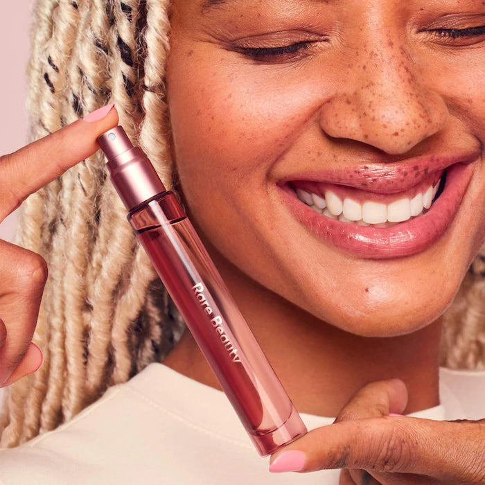 RARE BEAUTY MINI FIND COMFORT LOTION & FRAGRANCE SET