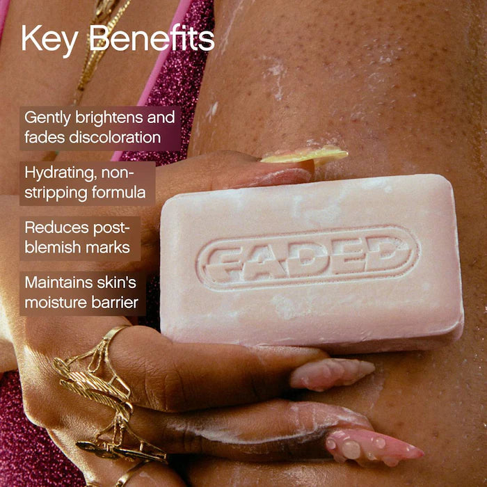 Topicals
Faded Brightening & Cleansing Body Bar for Uneven Skin Tone (2 Pack)