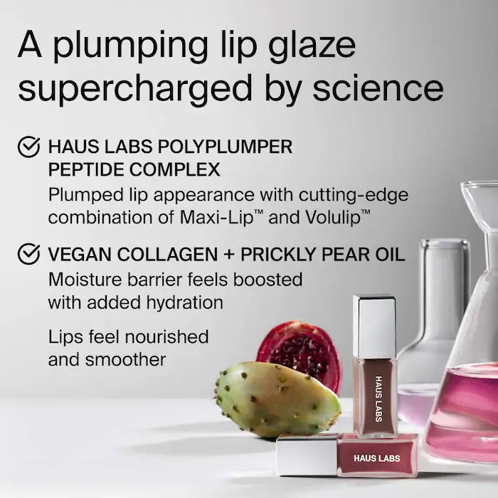 HAUS LABS BY LADY GAGA
PhD Hybrid Lip Glaze Plumping Gloss