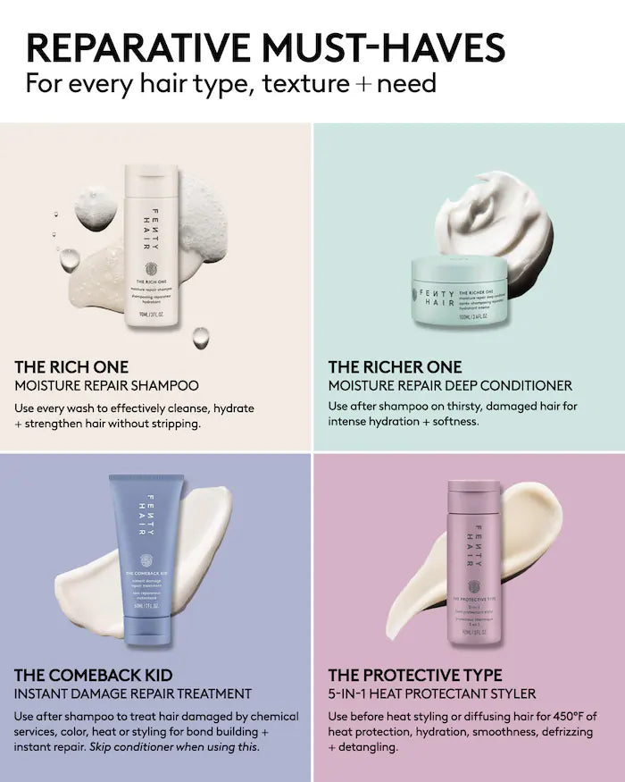 Fenty Beauty by Rihanna
The Mini Maintenance Crew Universal Hair Start'R Kit