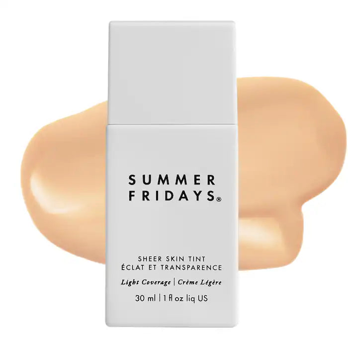 Summer Fridays
Sheer Skin Tint with Hyaluronic Acid + Squalane