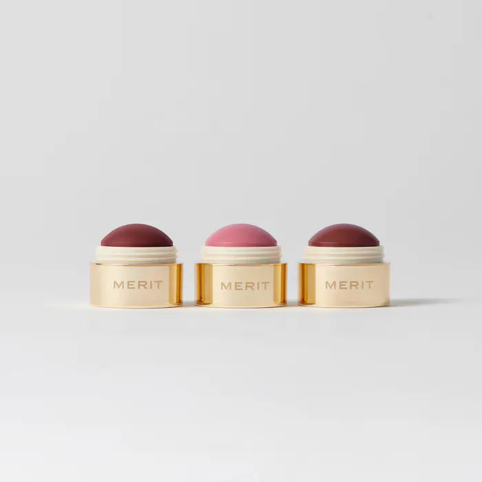 MERIT
Mini Flush Balm Cream Blush Trio Set (LIMITED EDITION)