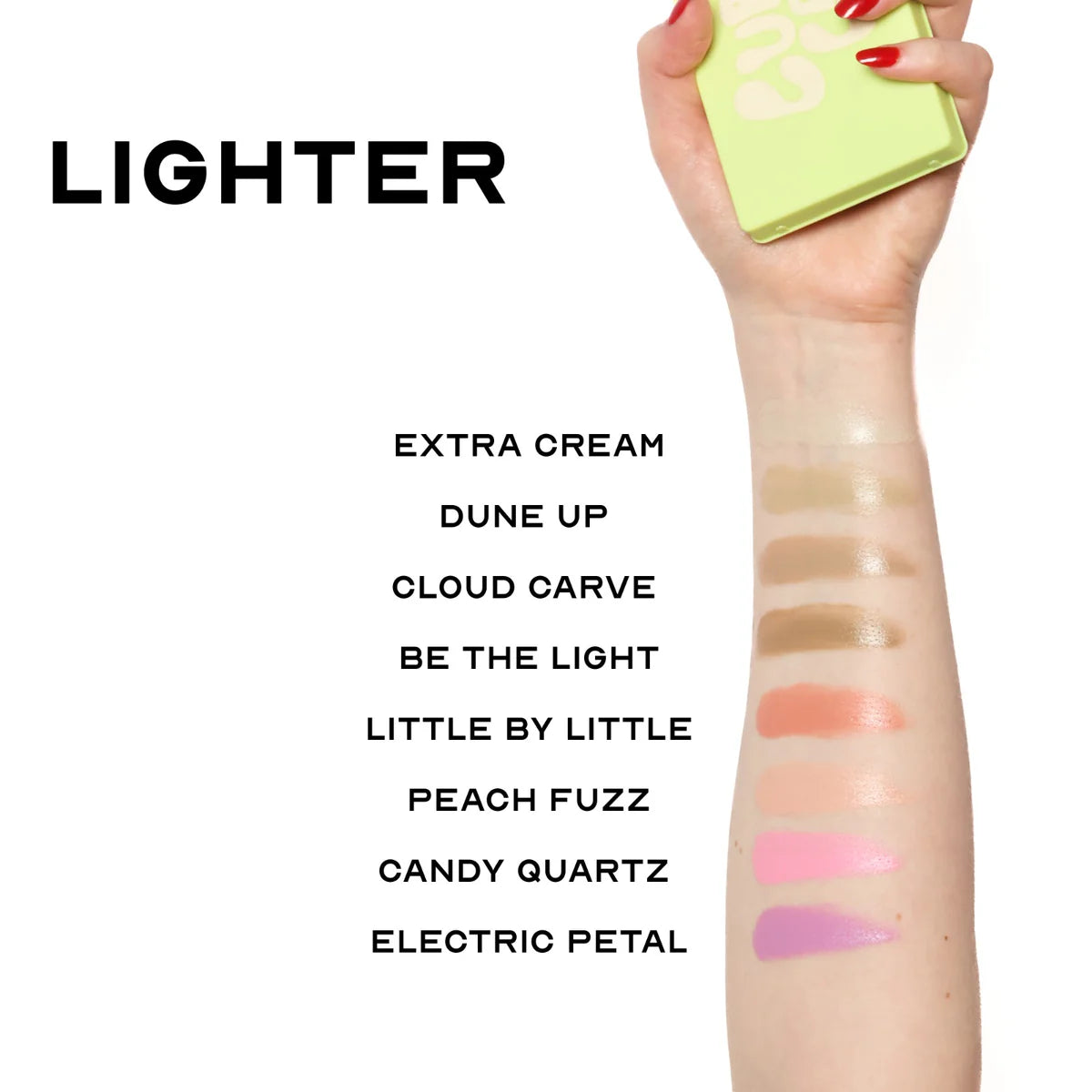 MADE BY MITCHELL BLUSH CURVE CASE CREAM MAKEUP PALETTE