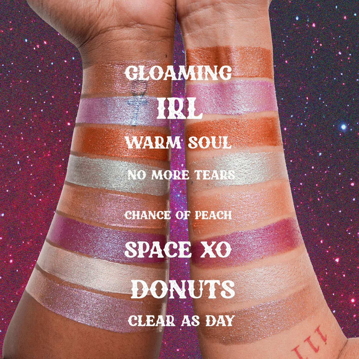 MADE BY MITCHELL CURVE CASE CREAM MAKEUP PALETTE Highlights