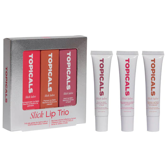 Topicals 
Slick Salve Glossy Lip Balm Trio