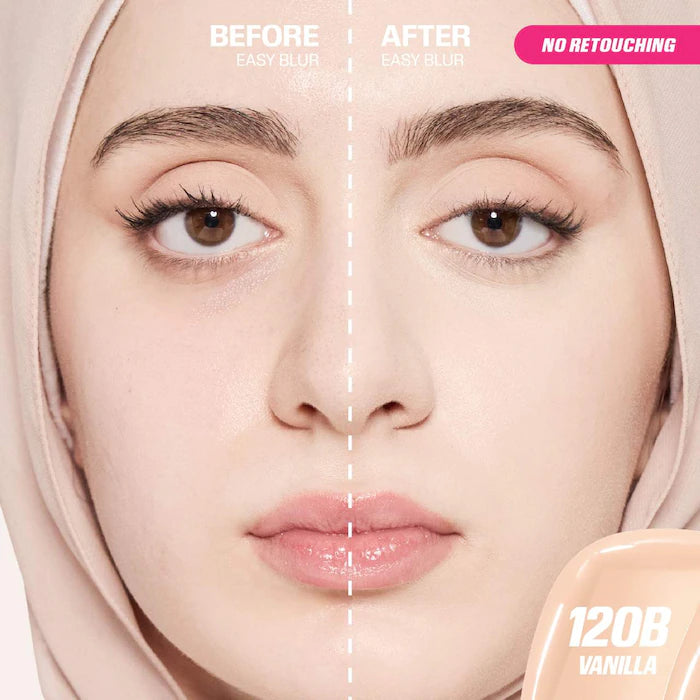 HUDA BEAUTY 
Easy Blur Natural Airbrush Foundation with Niacinamide
