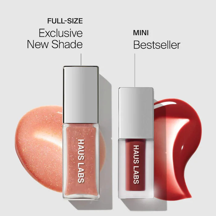 HAUS LABS BY LADY GAGA 
PhD Hybrid Plumping Lip Glaze Set (LIMITED EDITION)