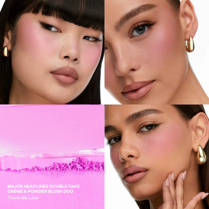 PATRICK TA Major Headlines Double-Take Crème & Powder Blush Duo