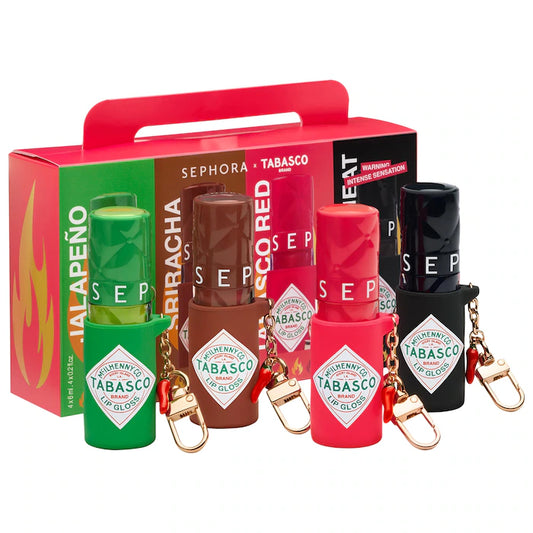 SEPHORA COLLECTION 
Outrageous Plump Lip Gloss x Tabasco Set