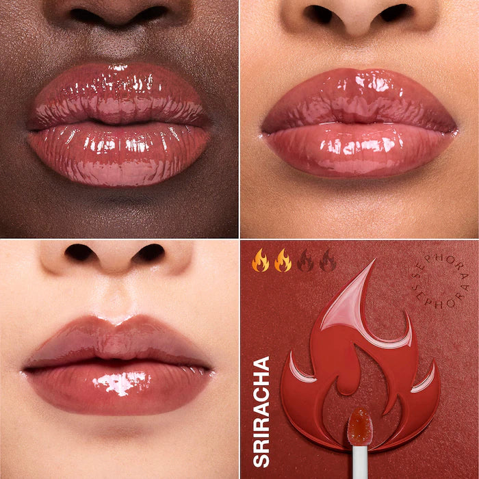 SEPHORA COLLECTION 
Outrageous Plump Lip Gloss x Tabasco Set