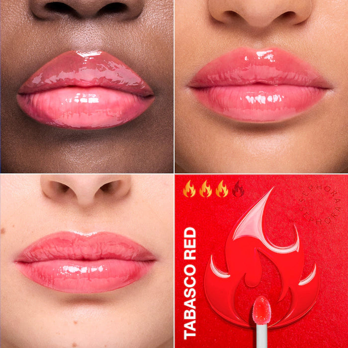 SEPHORA COLLECTION 
Outrageous Plump Lip Gloss x Tabasco Set