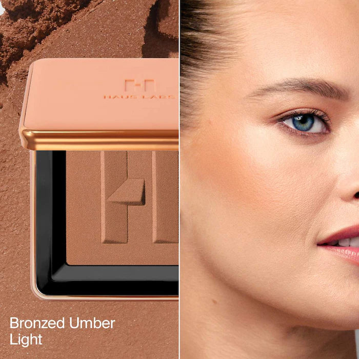 HAUS LABS BY LADY GAGA 
Power Sculpt Velvet Talc-Free Powder Bronzer